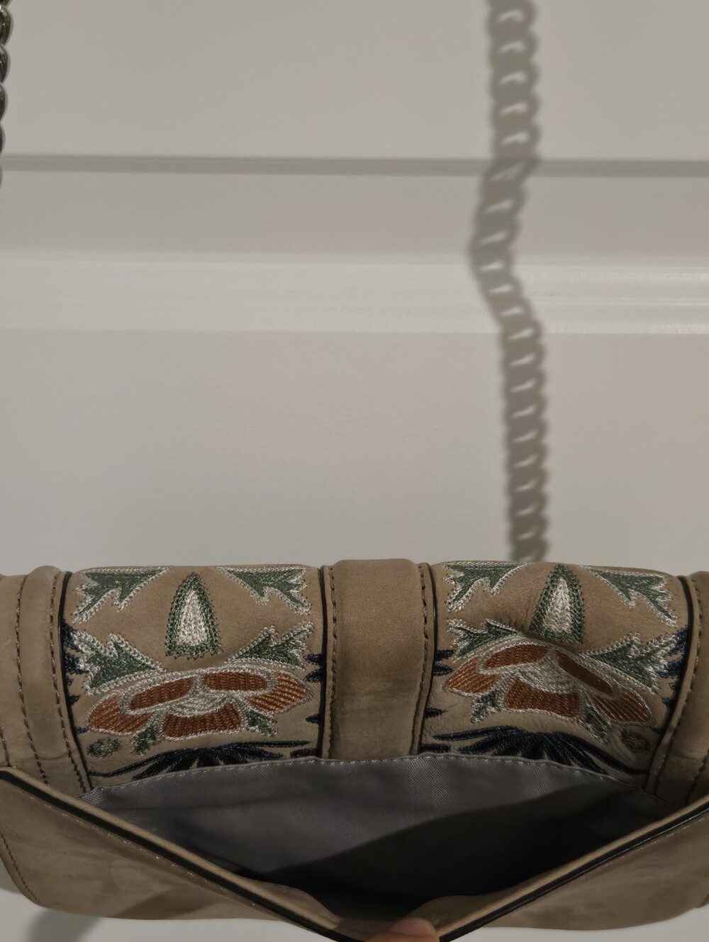 Rebecca Minkoff 100% Leather Embroidered Crossbody Bag.Retails $275. - Picture 4 of 10